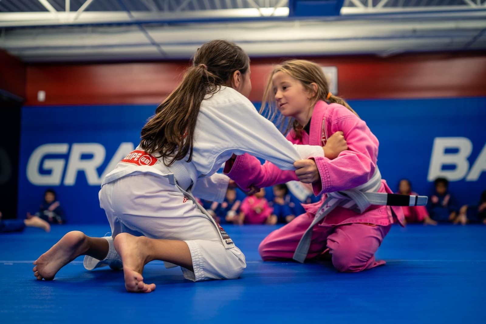 Kids Brazilian Jiu-Jitsu training in Montreal at Gracie Barra Saint-Laurent