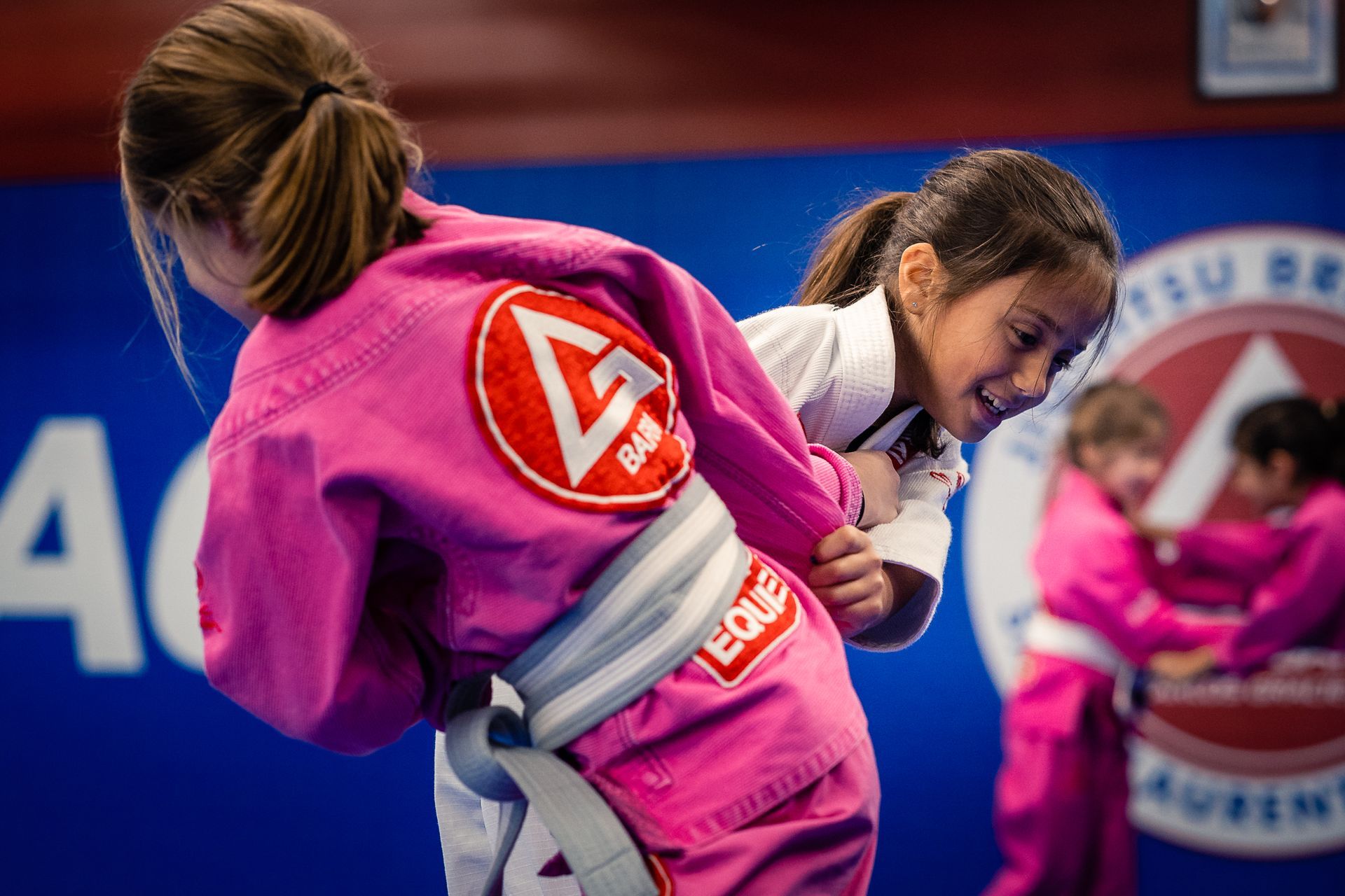 Kids developing confidence through Brazilian Jiu-Jitsu training in Montreal