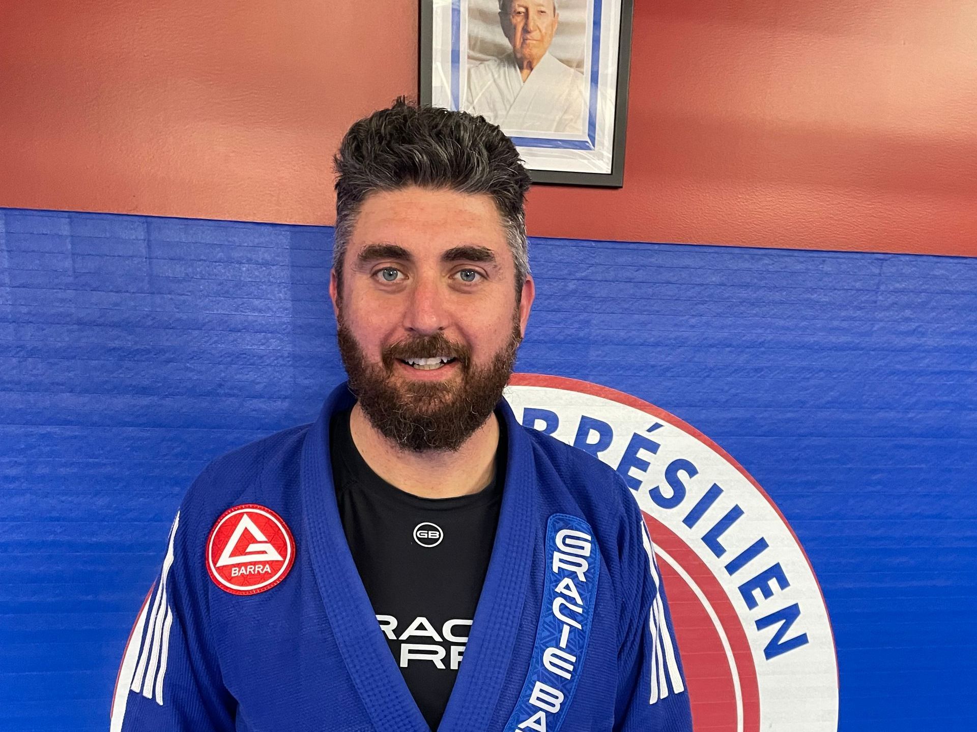 Brazilian Jiu-Jitsu instructor training students in Montreal at Gracie Barra Saint-Laurent