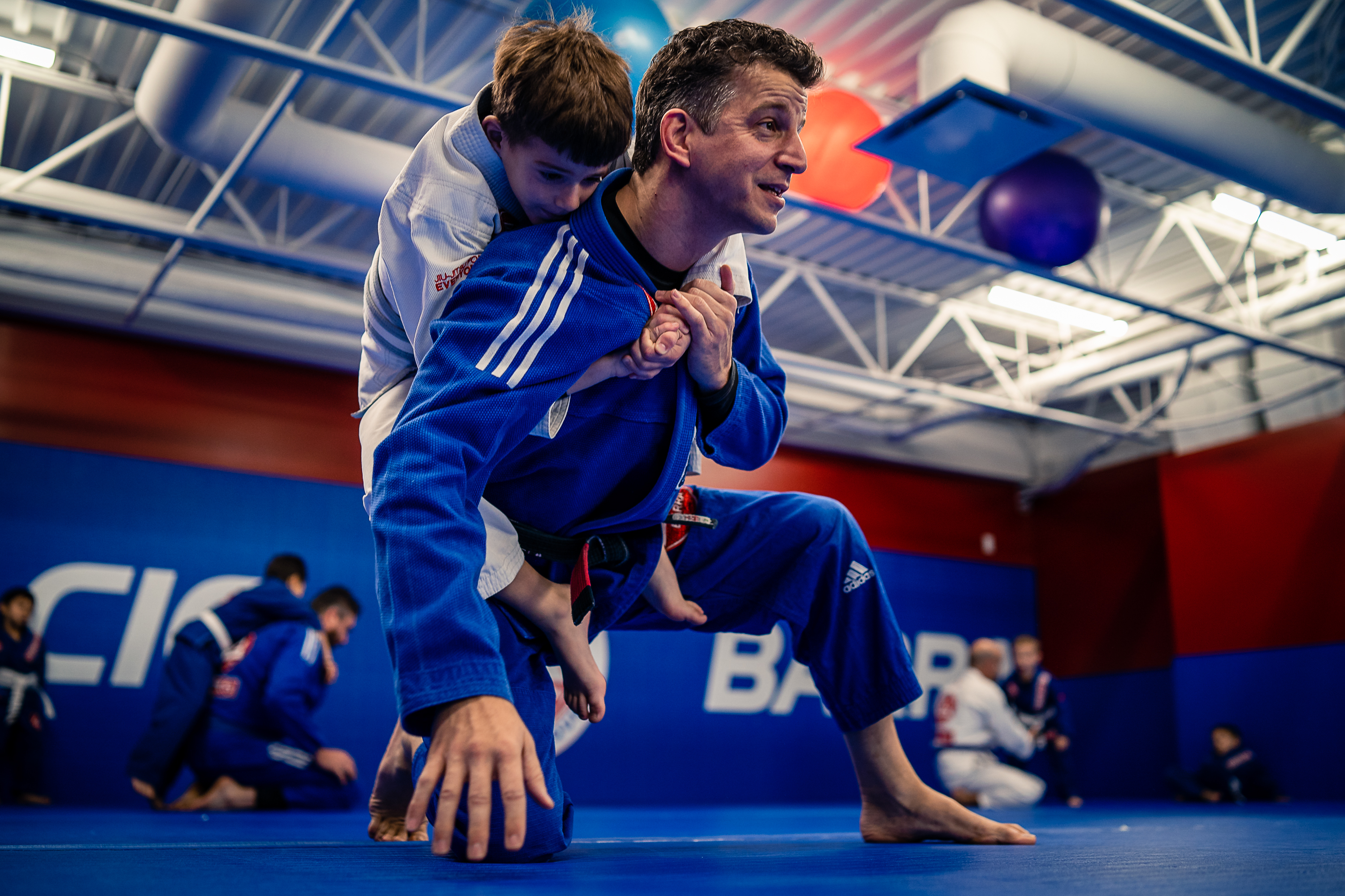 Confident young BJJ student Montreal