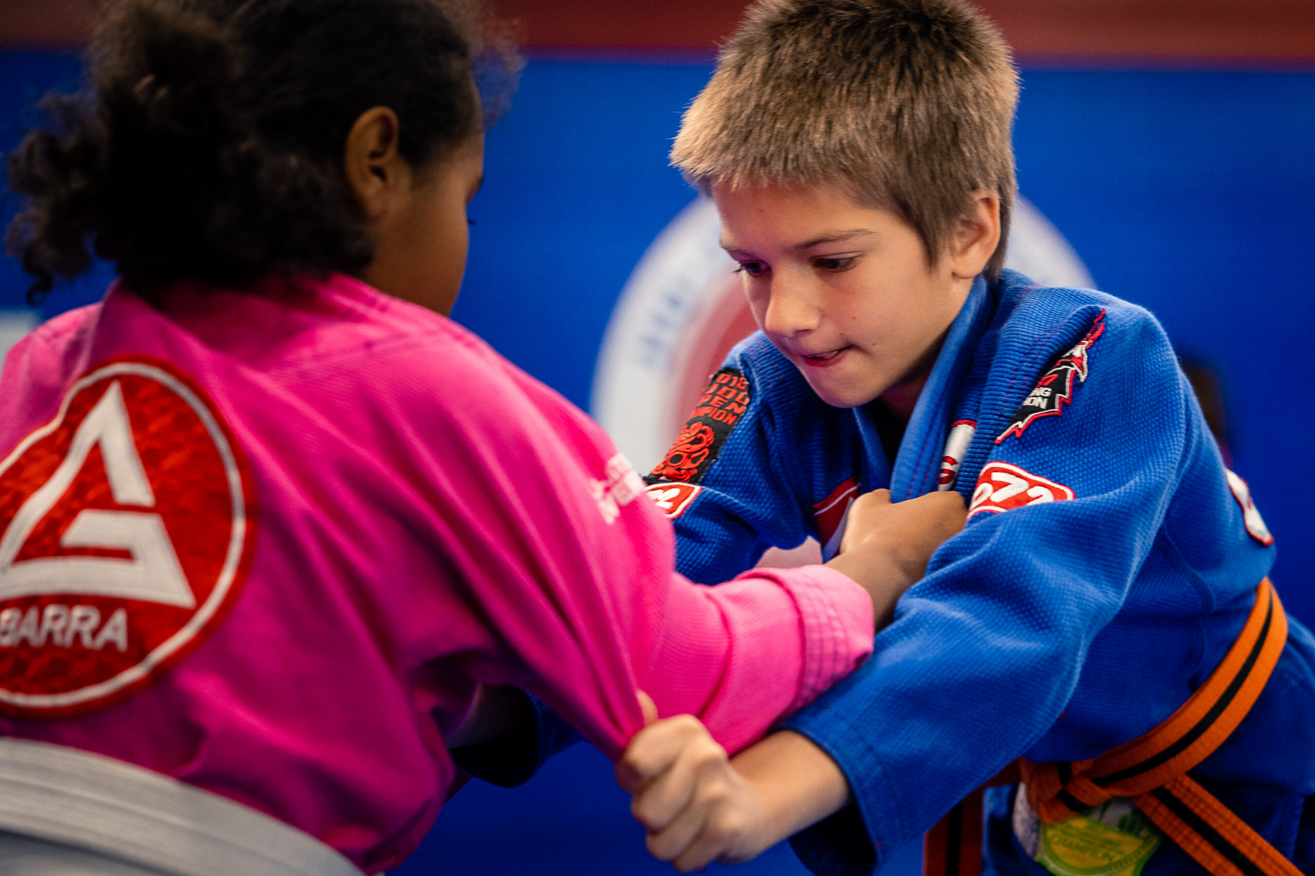 BJJ takedown and control training at Gracie Barra Saint-Laurent Montreal